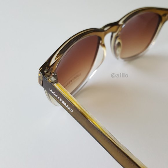 Lucky 🍀 Brand TWILIGHT OLIVE GRADIENT Sunglasses - Picture 5 of 9
